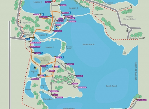 About Rutland Water Leicestershire And Rutland Wildlife Trust   Rutland Water Nature Reserve Map 2016 0 